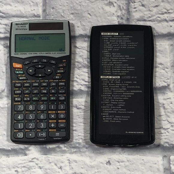 Sharp EL-W516 Write View Calculator - Picture 6 of 12